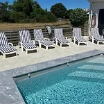 Willa Saint Augustin - Maison Avec Piscine Chauffee Et Jacuzzi - La Foret D'armotte La Font
