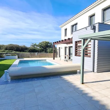 Saint Augustin - Maison Avec Piscine Chauffee Et Jacuzzi - La Foret D'armotte Vila *
